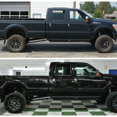 FTA Detailing Ford F350 Before After