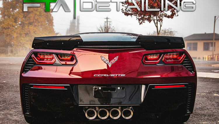 FTA Detailing Corvette Maroon