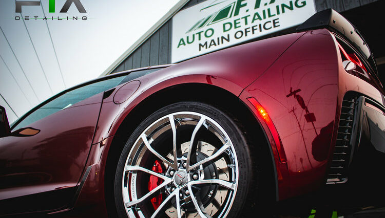 FTA Detailing Corvette Maroon Main Office